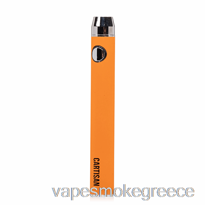 Vape Greece Cartisan Button Vv 900 Dual Charge 510 Battery [micro] πορτοκαλί